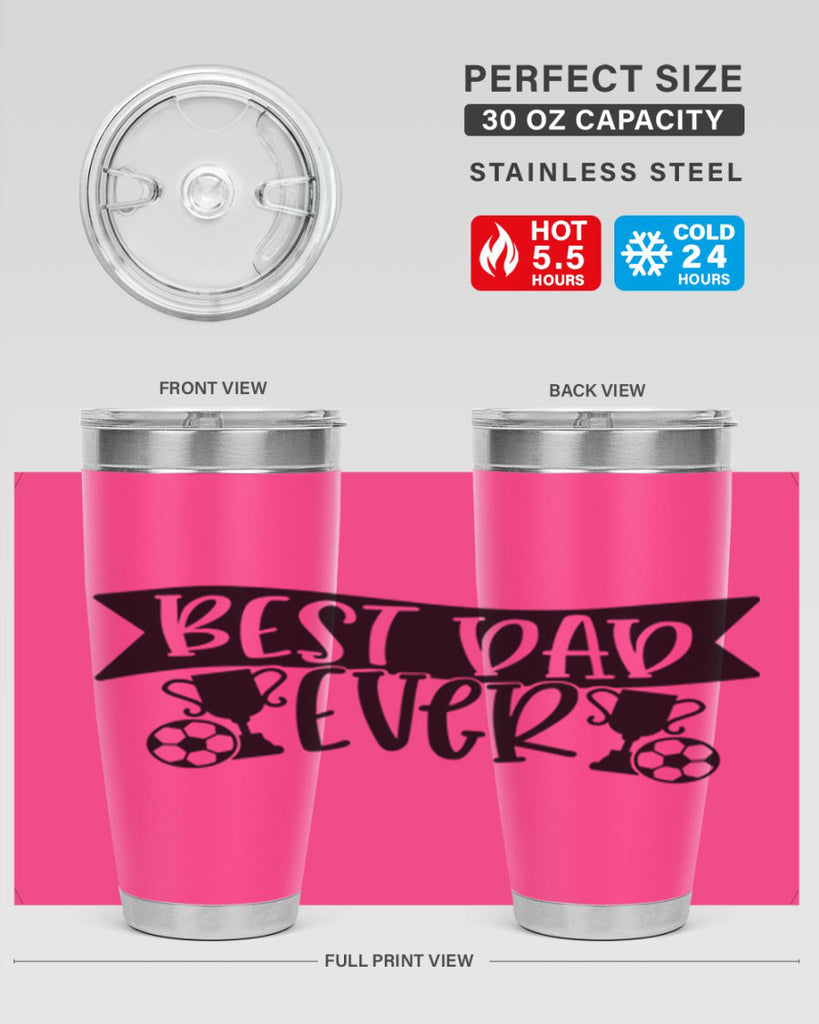 best dad ever 73#- fathers day- Tumbler