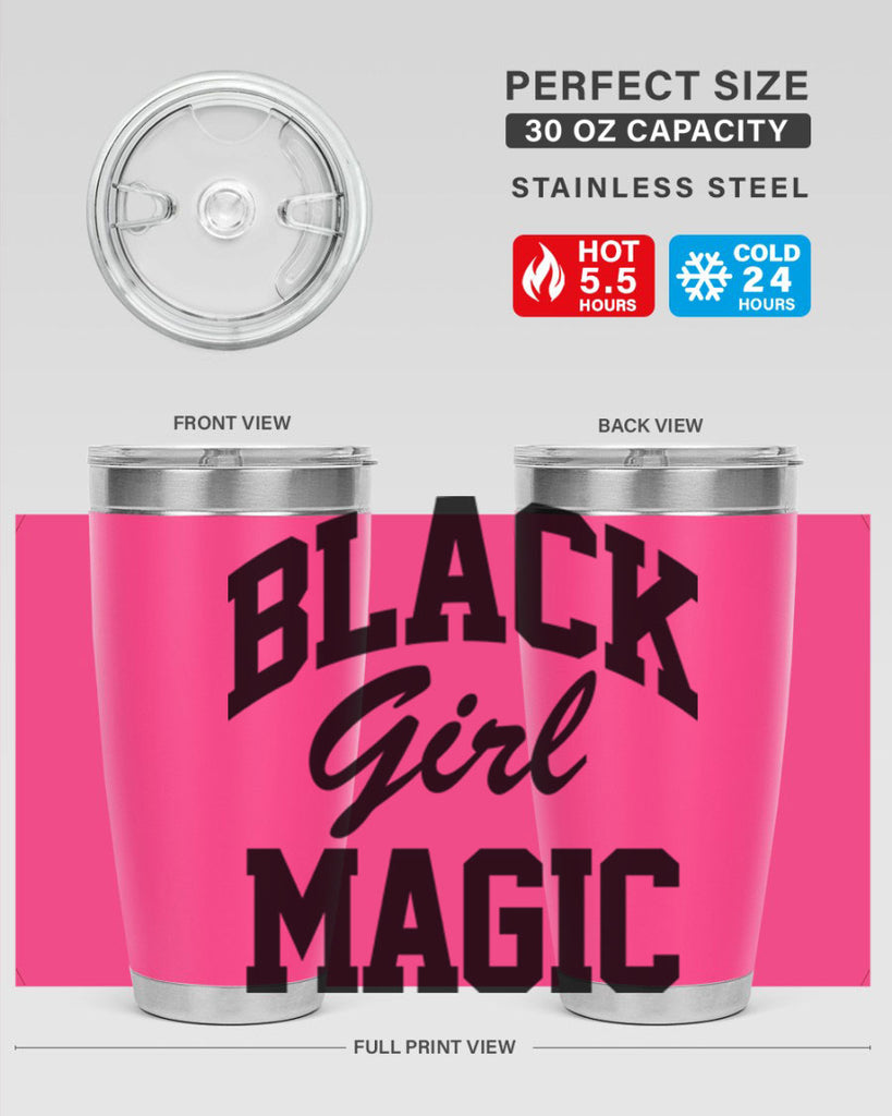 black girl magic 205#- black words phrases- Cotton Tank