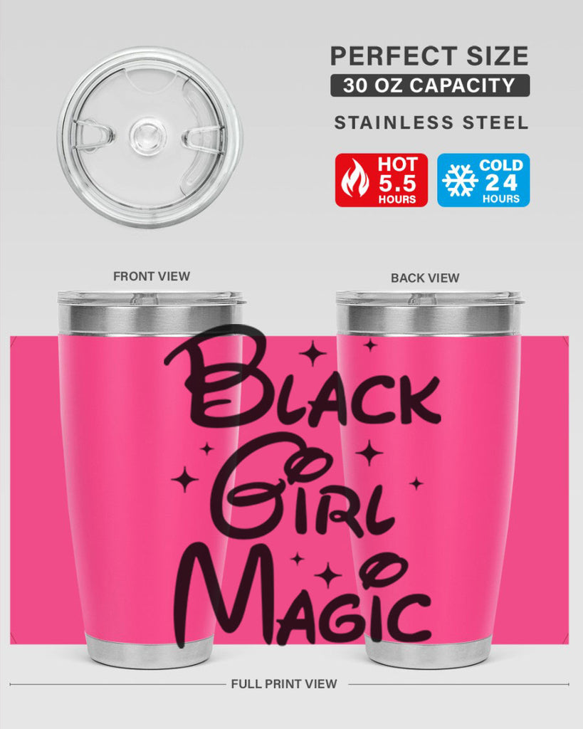 black girl magic 207#- black words phrases- Cotton Tank