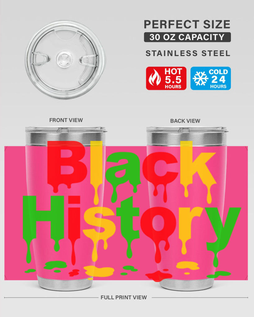 black history drip 241#- black words phrases- Cotton Tank