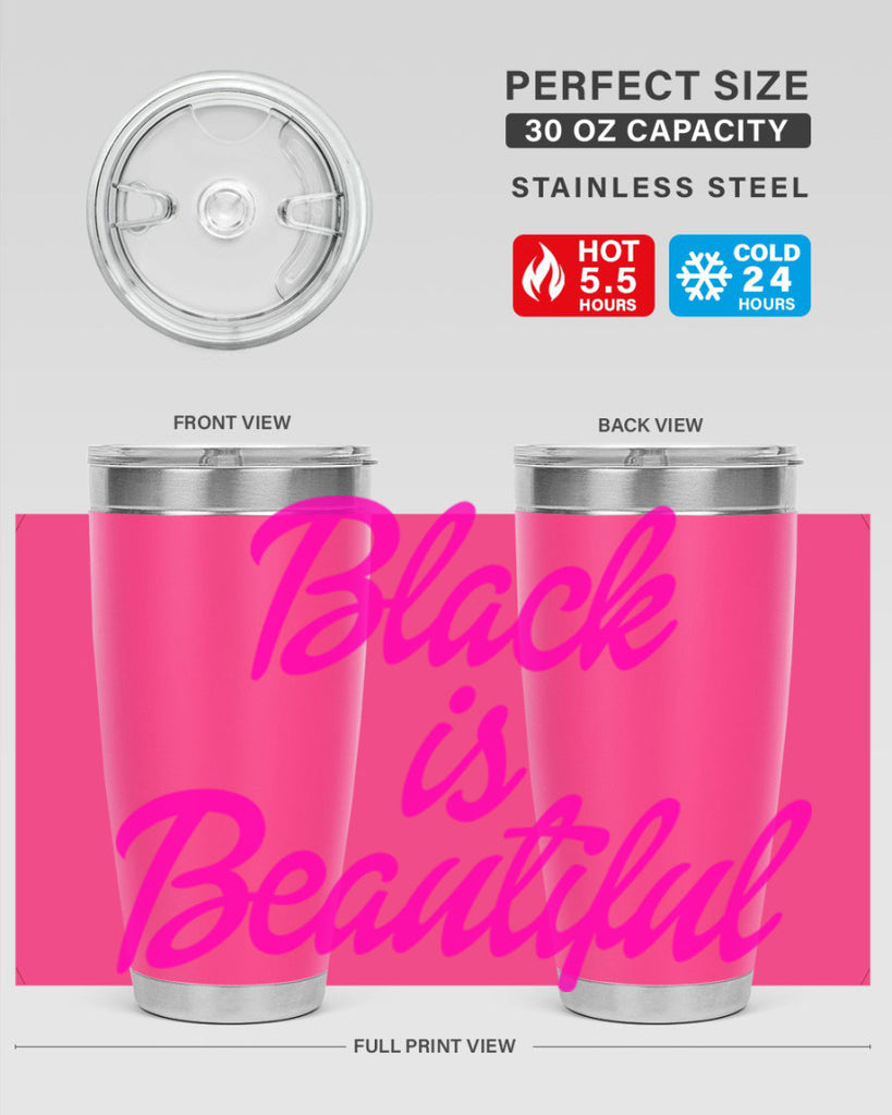black is beautiful 200#- black words phrases- Cotton Tank