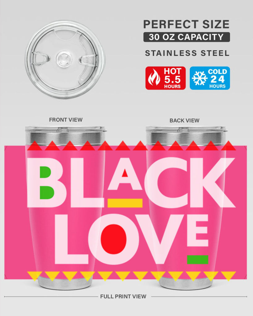 black love 228#- black words phrases- Cotton Tank