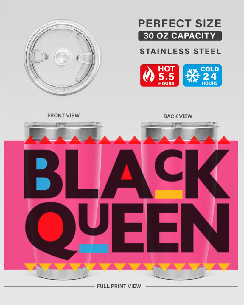 black queen 222#- black words phrases- Cotton Tank