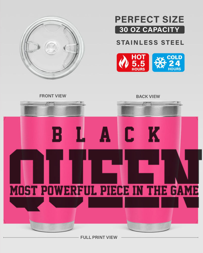 black queen 223#- black words phrases- Cotton Tank
