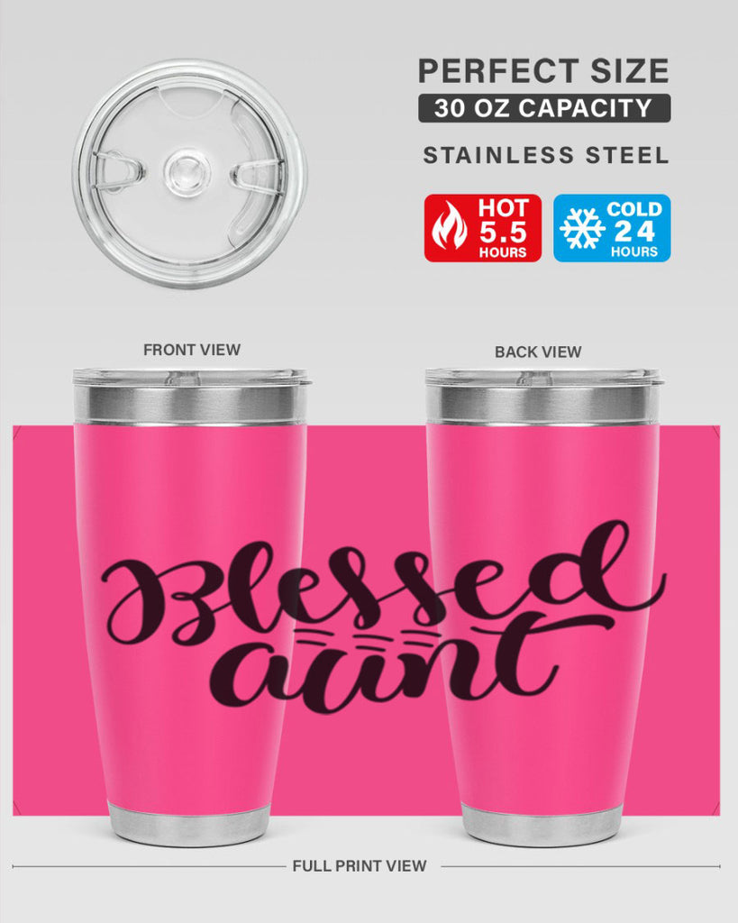 blessed aunt Style 35#- aunt- Tumbler