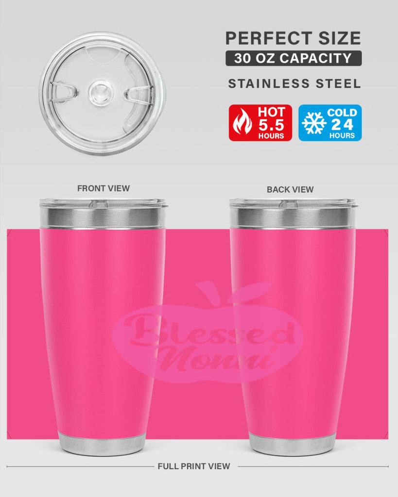 blessed nonni 58#- grandma - nana- Tumbler