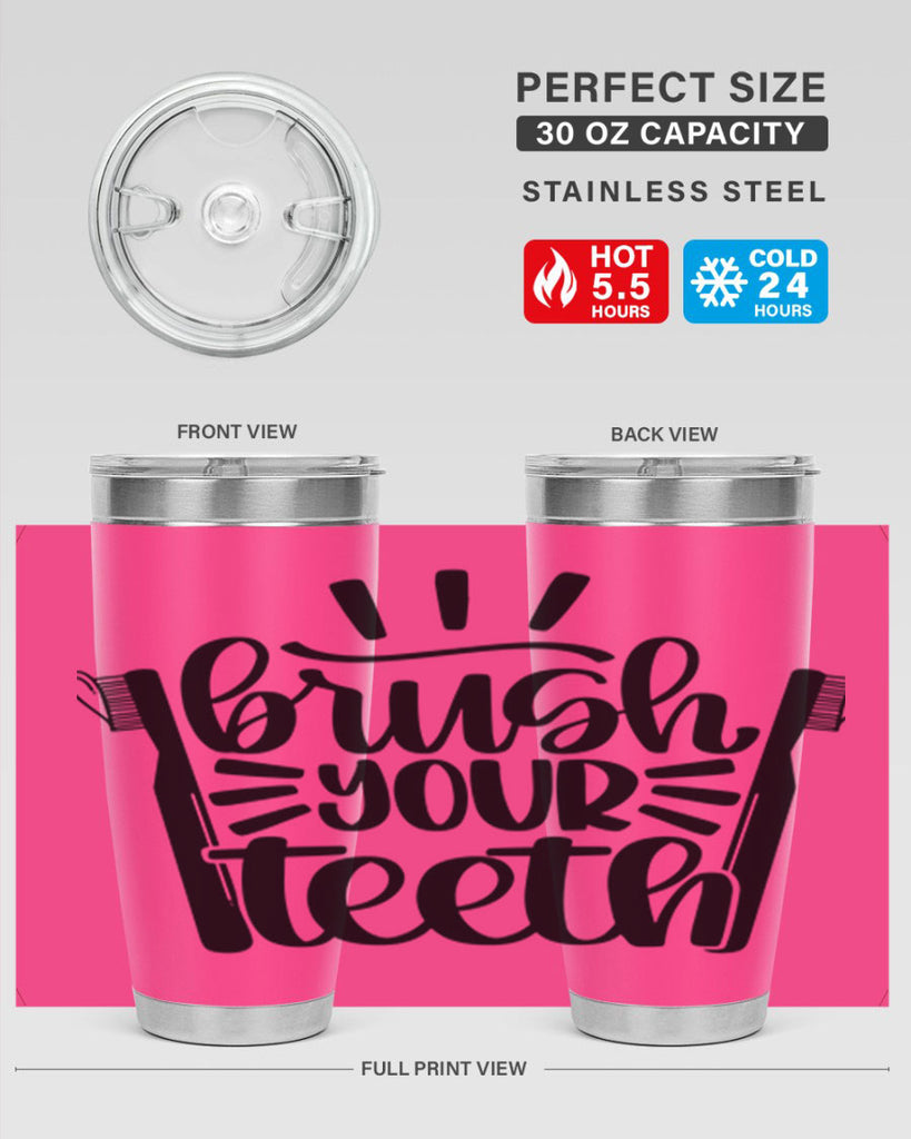 brush your teeth 44#- bathroom- Tumbler