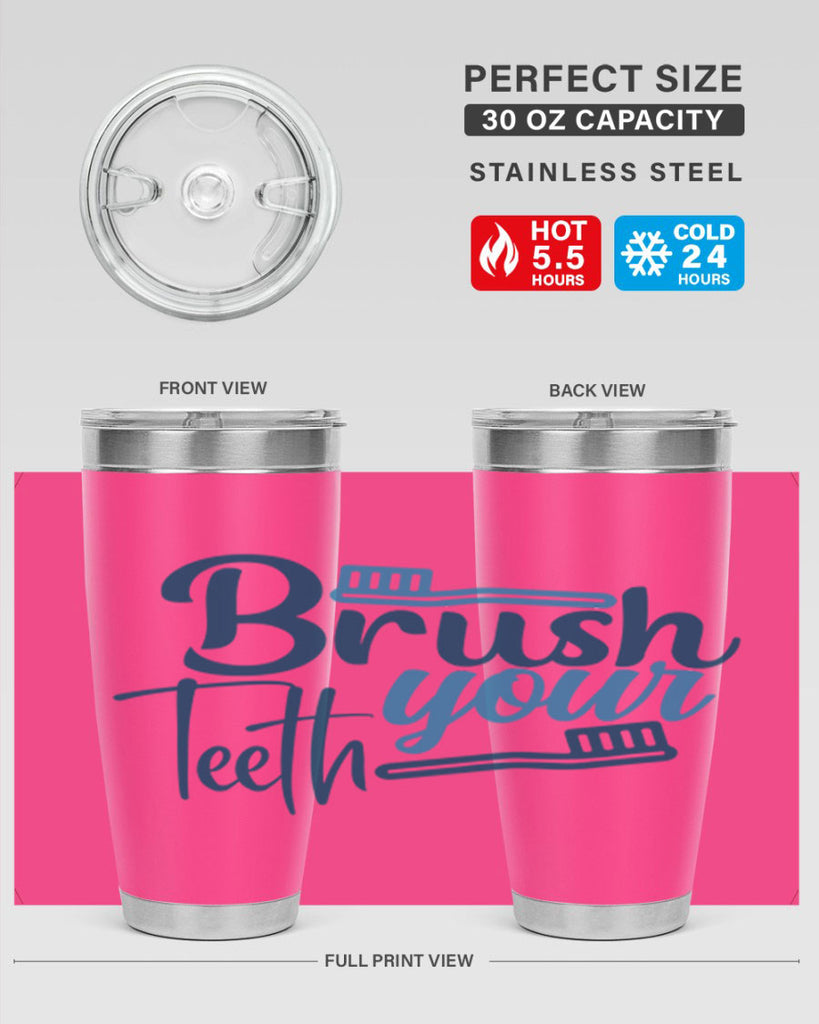 brush your teeth 87#- bathroom- Tumbler