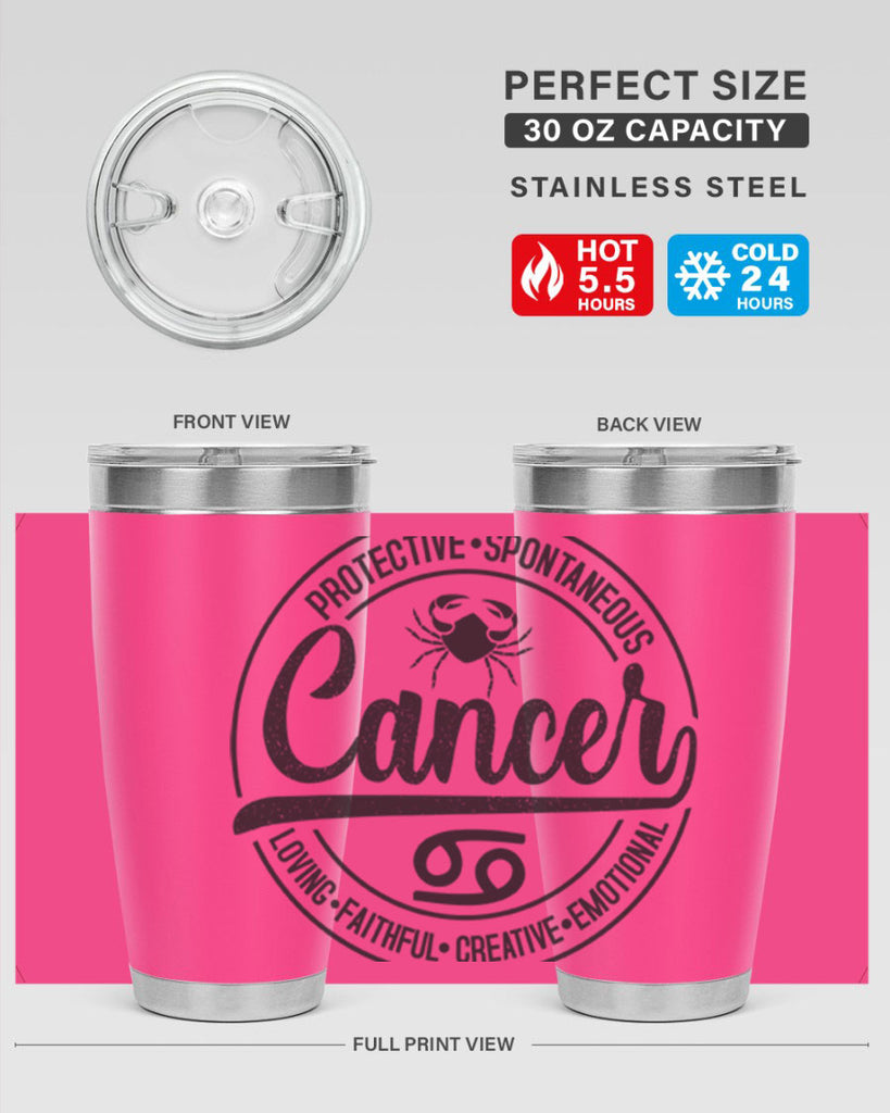 cancer 153#- zodiac- Tumbler