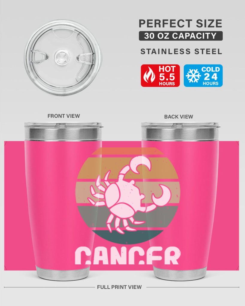 cancer 165#- zodiac- Tumbler