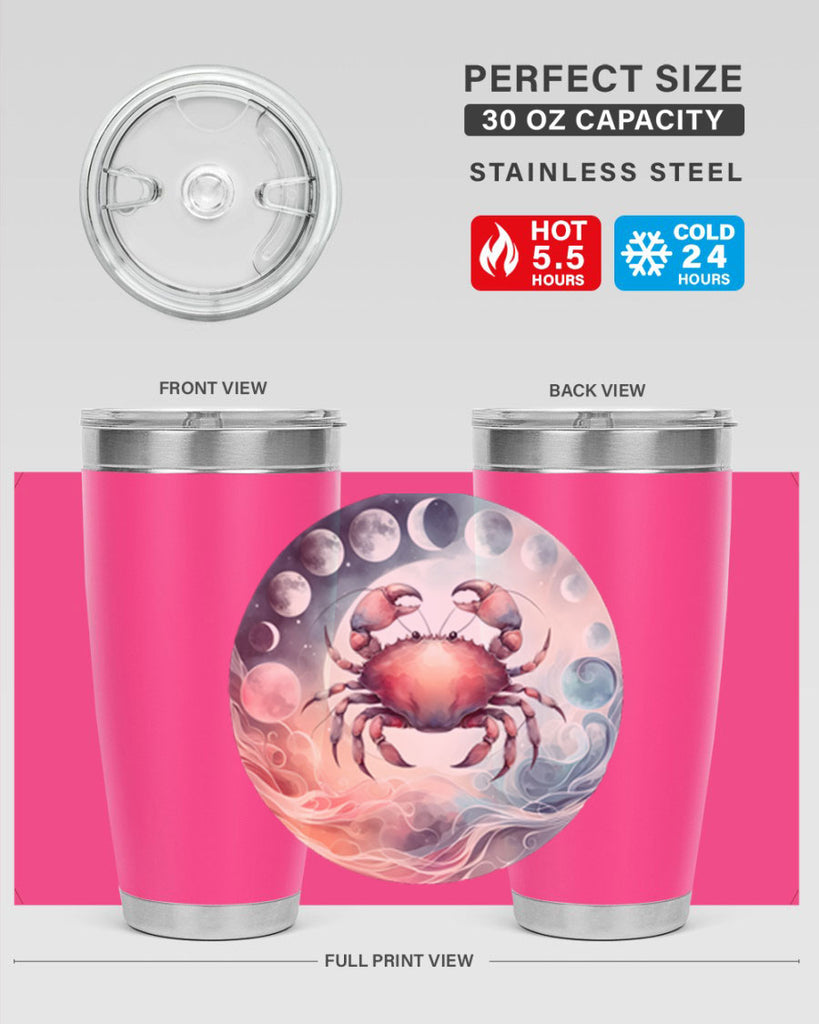 cancer 167#- zodiac- Tumbler