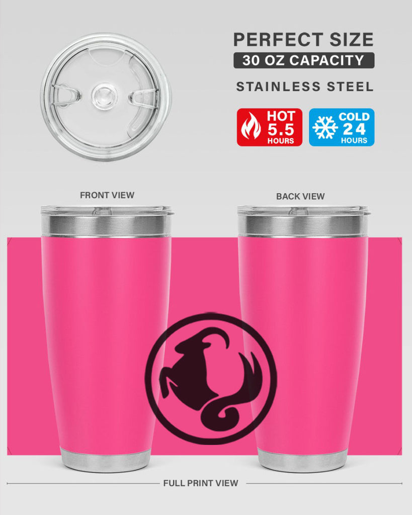 capricorn 203#- zodiac- Tumbler