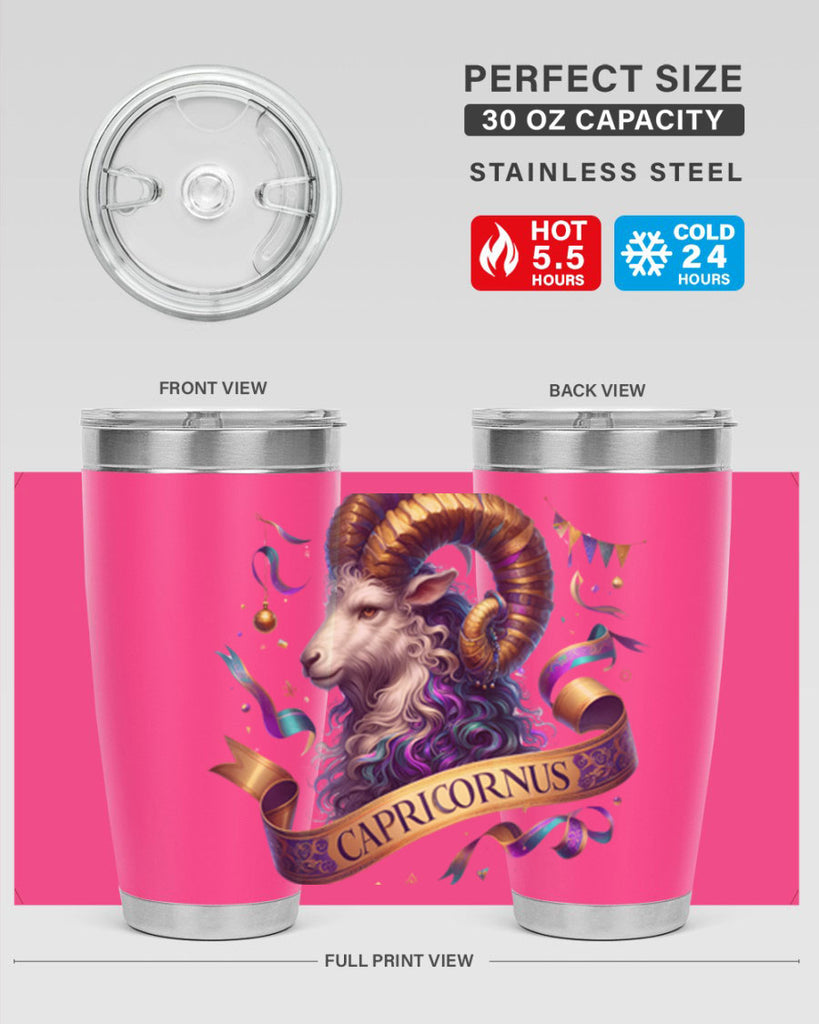 capricorn 209#- zodiac- Tumbler