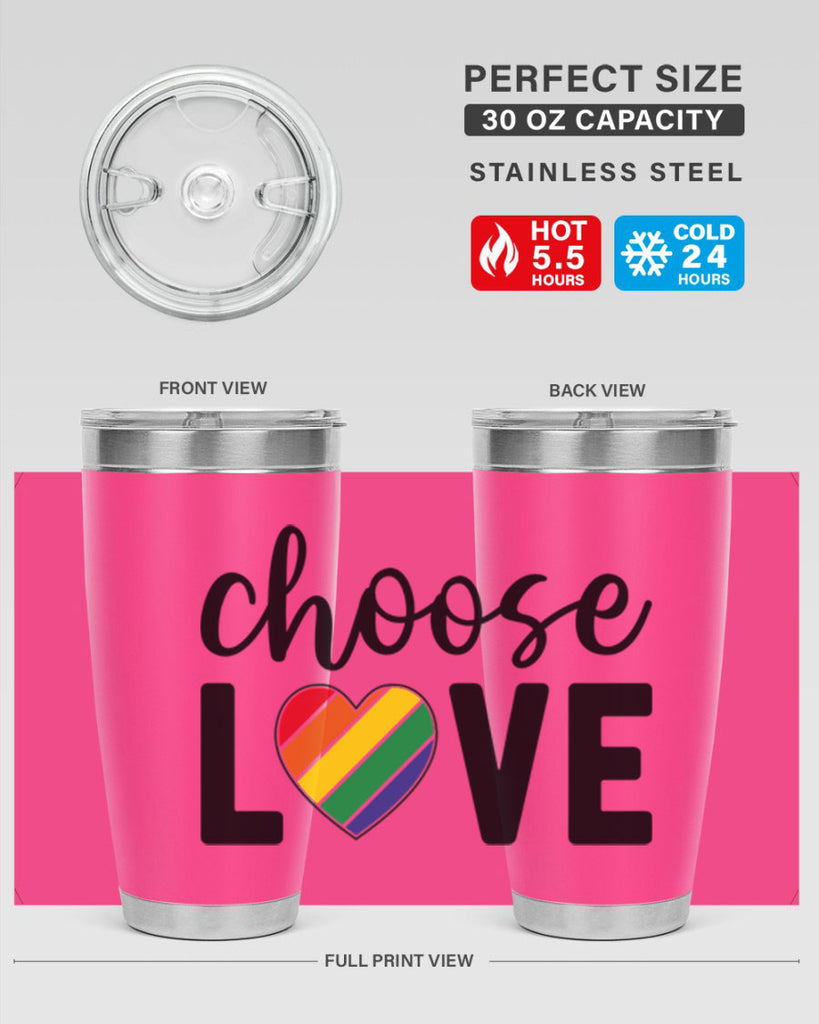 chooselove 150#- lgbt- Tumbler