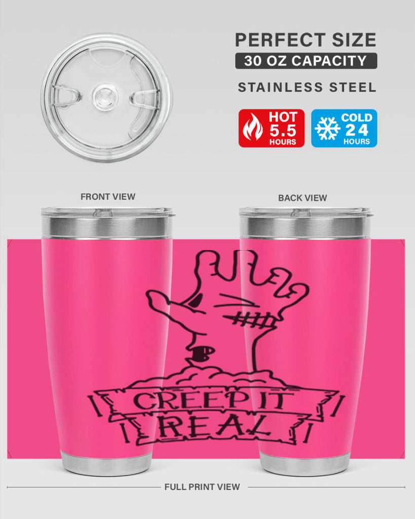 creep it real 81#- halloween- Tumbler