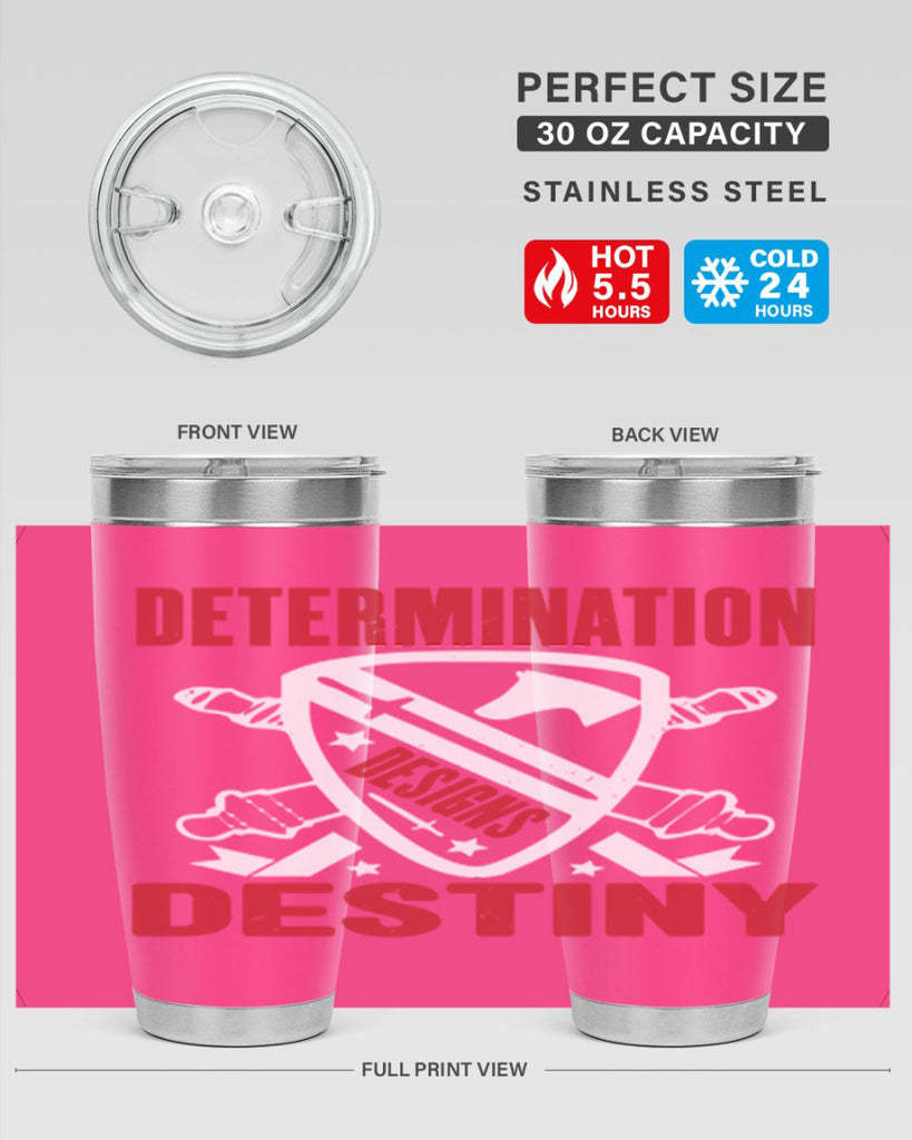 determination is destiny Style 29#- Fourt Of July- Tumbler