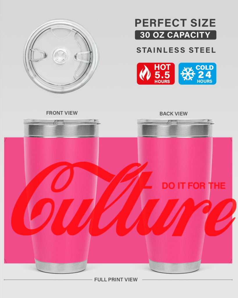 do it for the culture 171#- black words phrases- Cotton Tank