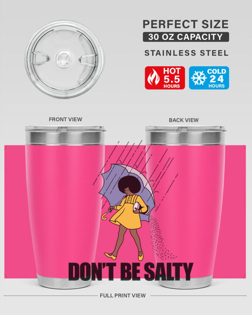 dont be salty 169#- black words phrases- Cotton Tank