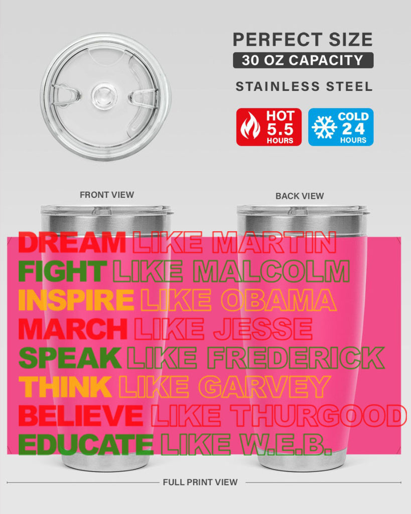 dream like martin 165#- black words phrases- Cotton Tank