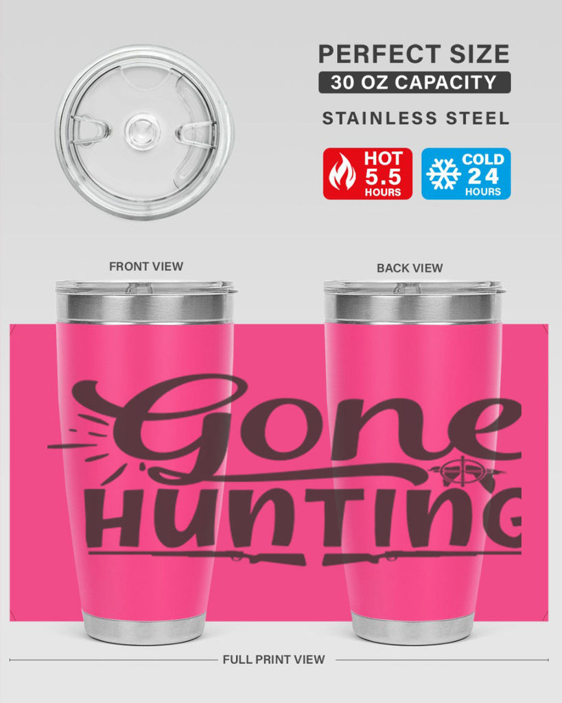gone hunting 29#- hunting- Tumbler