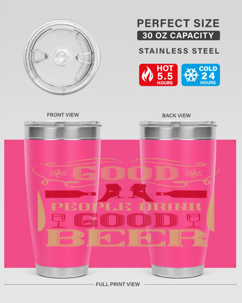 good people drink good beer 54#- drinking- Tumbler
