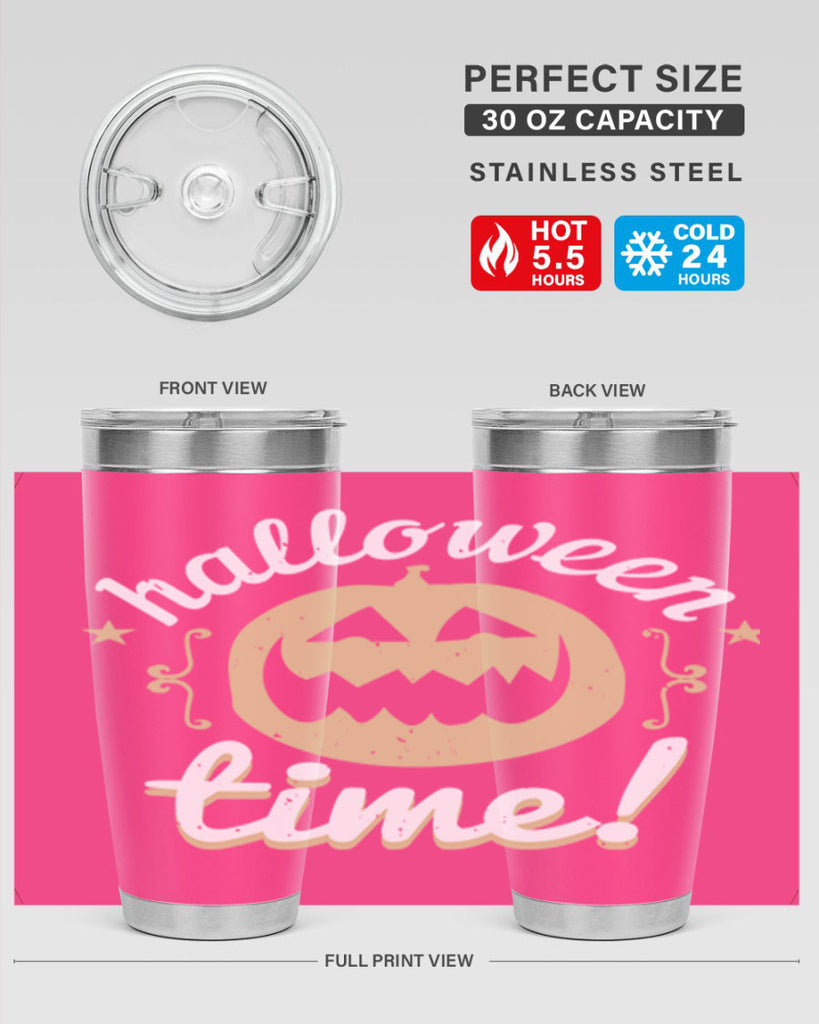 halloween time 157#- halloween- Tumbler