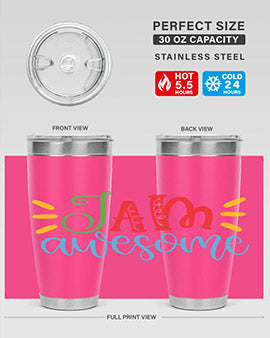 i am awesome Style 18#- autism- Tumbler