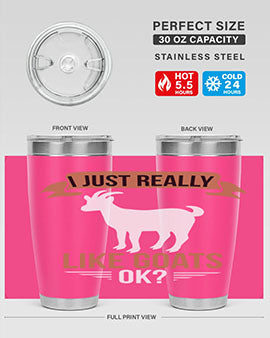 i just really like goats ok Style 3#- goat- Tumbler
