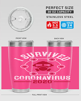 i survived coronavirus Style 32#- corona virus- Tumbler