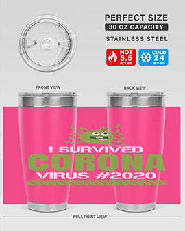 i survived coronavirus Style 33#- corona virus- Tumbler