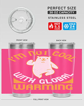 i’m not cool with global warming 18#- Bears- Tumbler