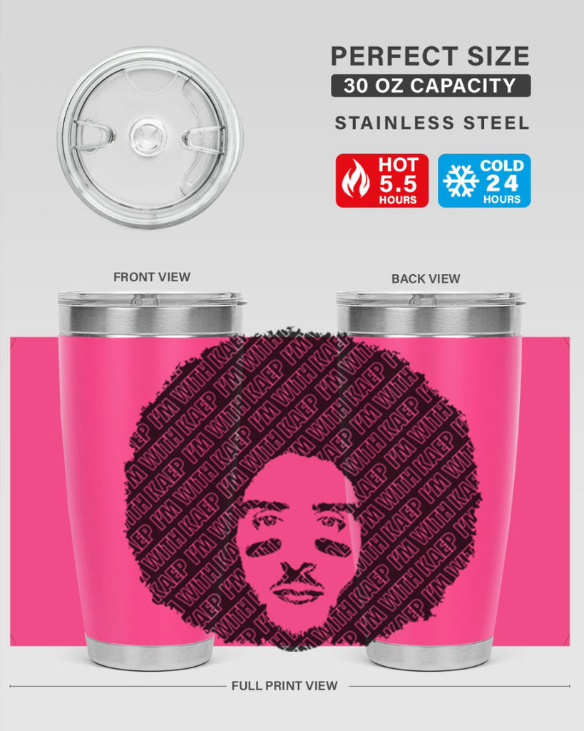 imwithkaep 24#- black men - boys- tumbler