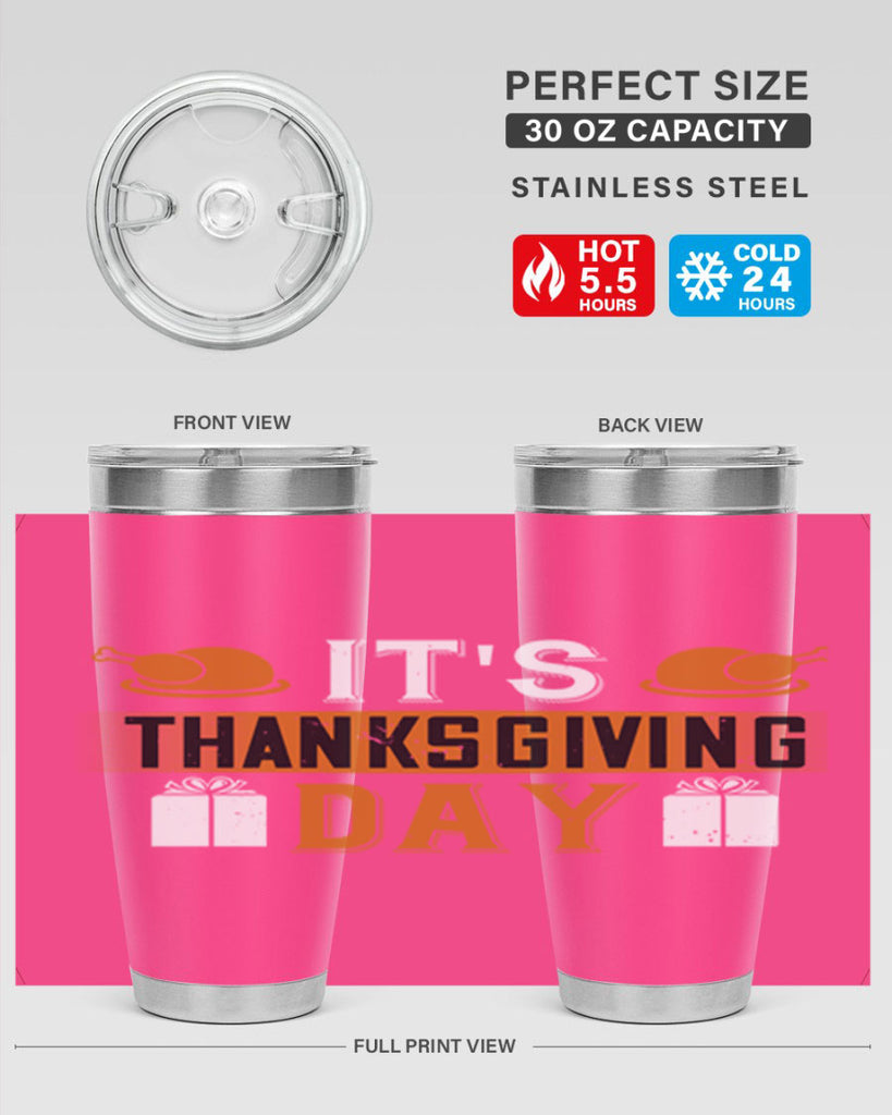 its thanksgiving day 26#- thanksgiving- Tumbler
