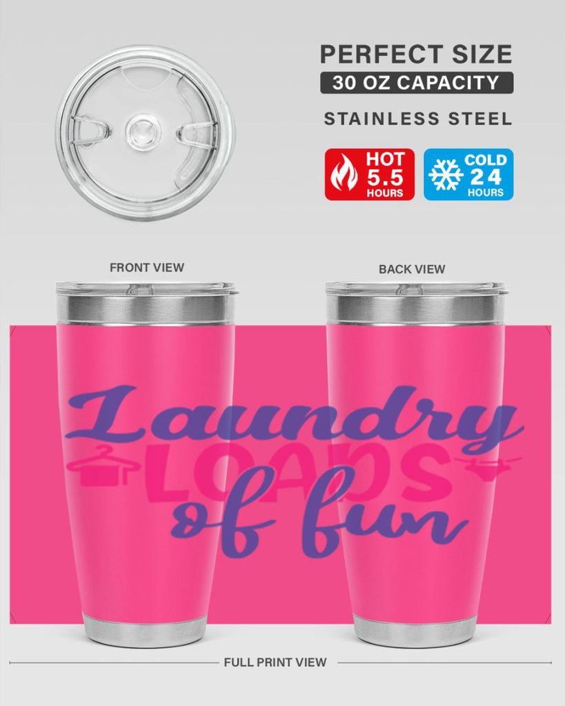 laundry loads of fun 8#- laundry- Tumbler