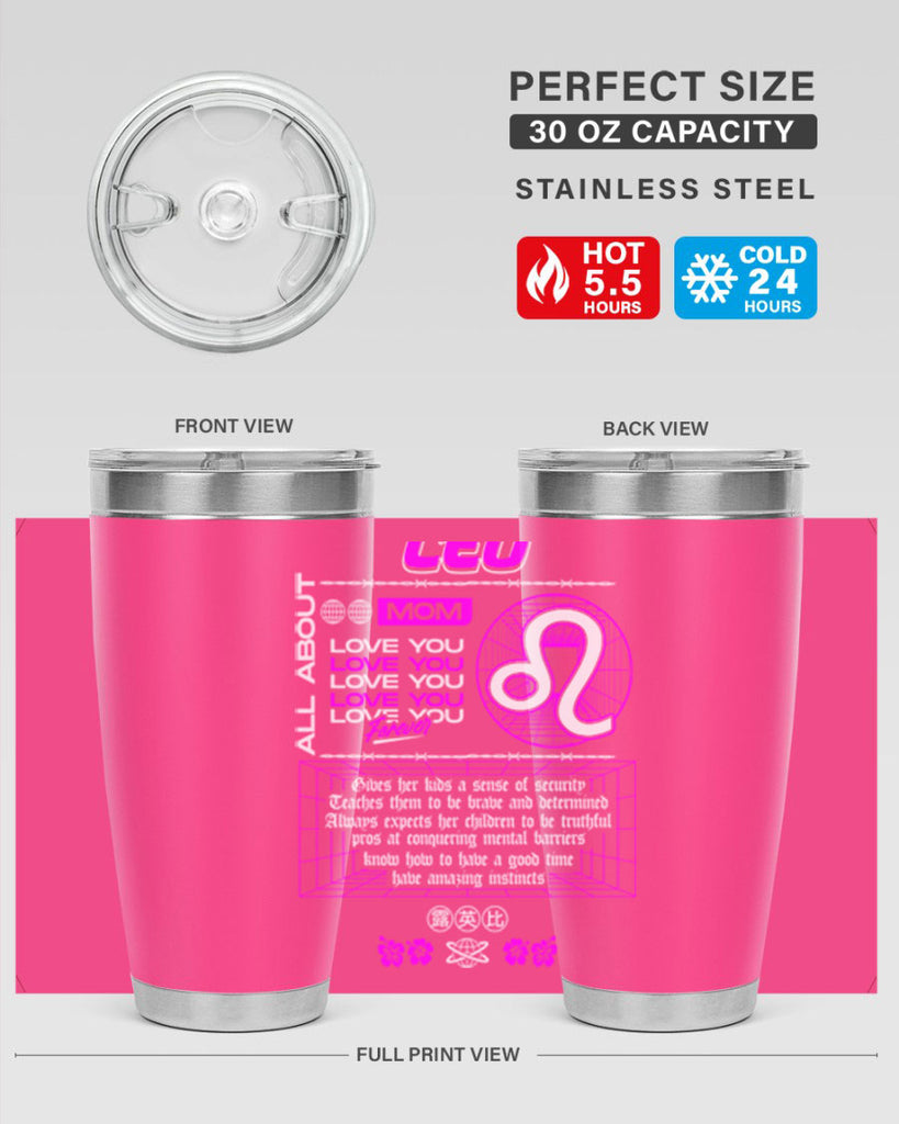 leo 308#- zodiac- Tumbler