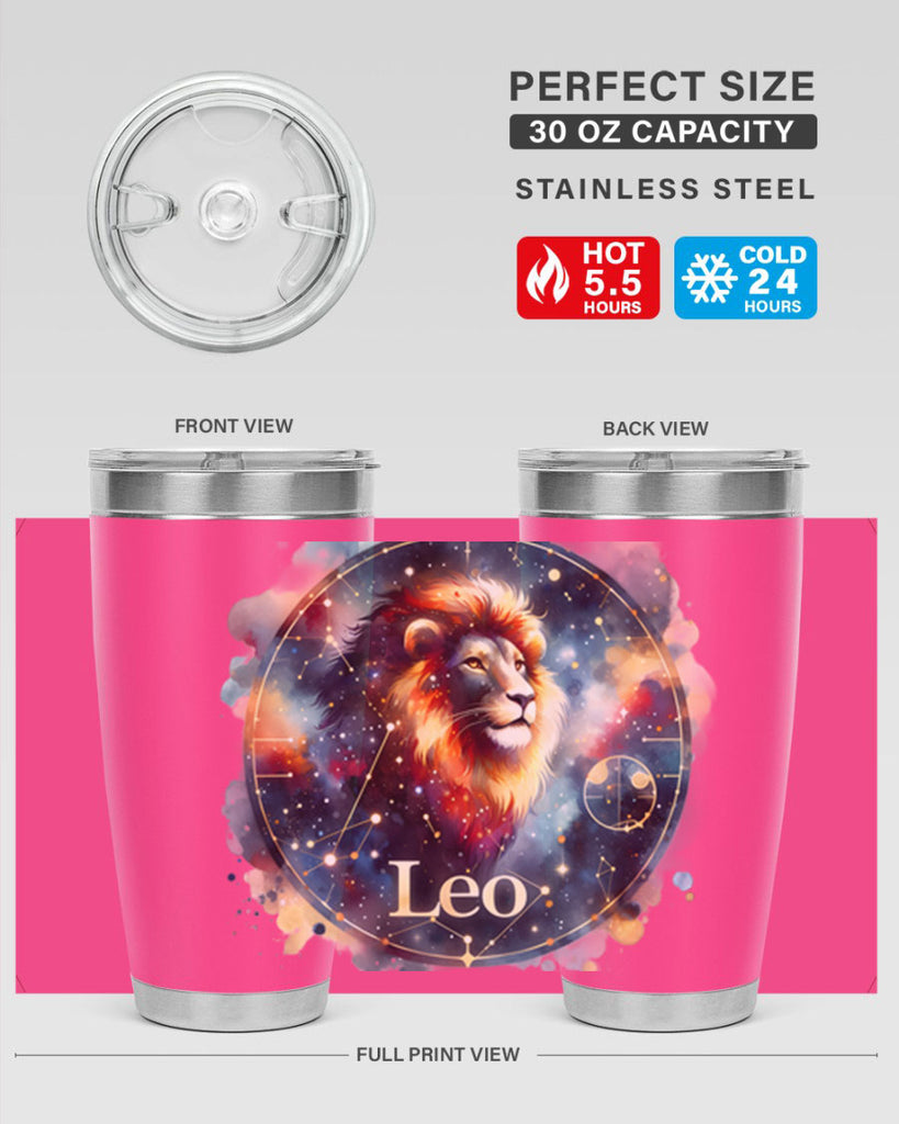 leo 312#- zodiac- Tumbler