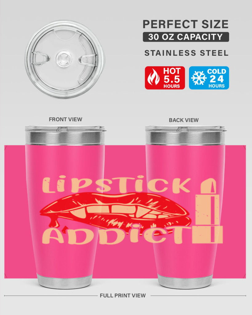 lipstick addict Style 197#- make up- Tumbler