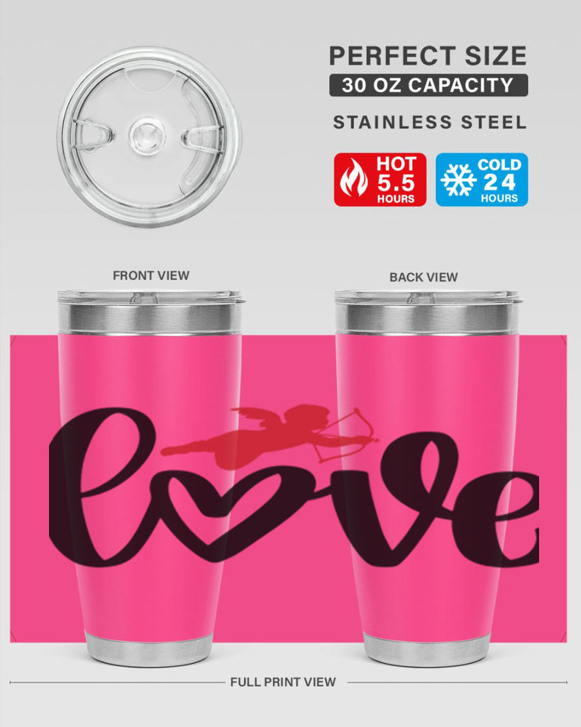 love 19#- valentines day- Tumbler
