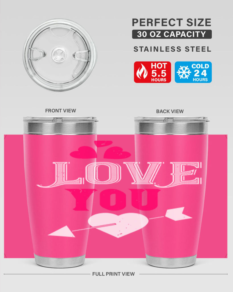 love you 42#- valentines day- Tumbler