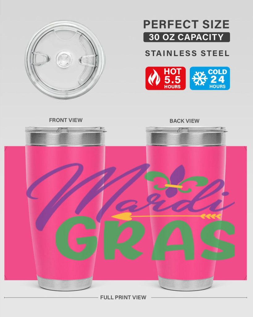 mardi gras 76#- mardi gras- Tumbler
