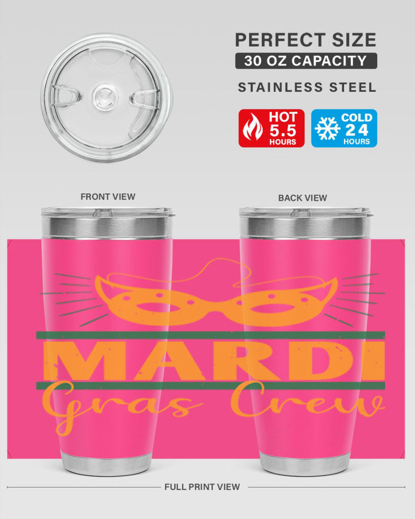 mardi gras crew 48#- mardi gras- Tumbler