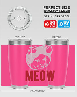 meow Style 69#- cat- Tumbler