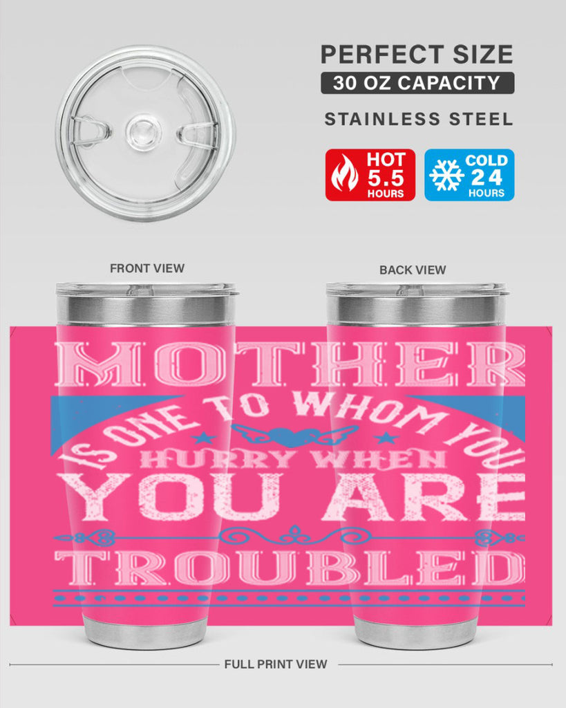 mother is one to whom 67#- mothers day- Tumbler