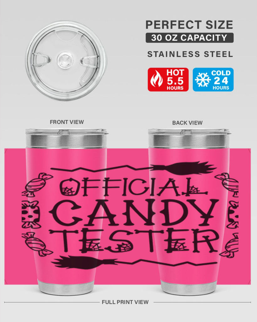 official candy tester 40#- halloween- Tumbler
