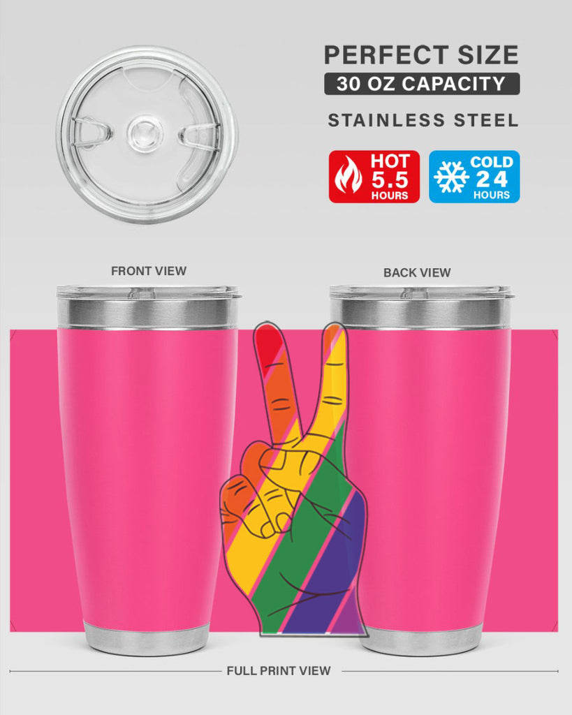 peacehand 72#- lgbt- Tumbler