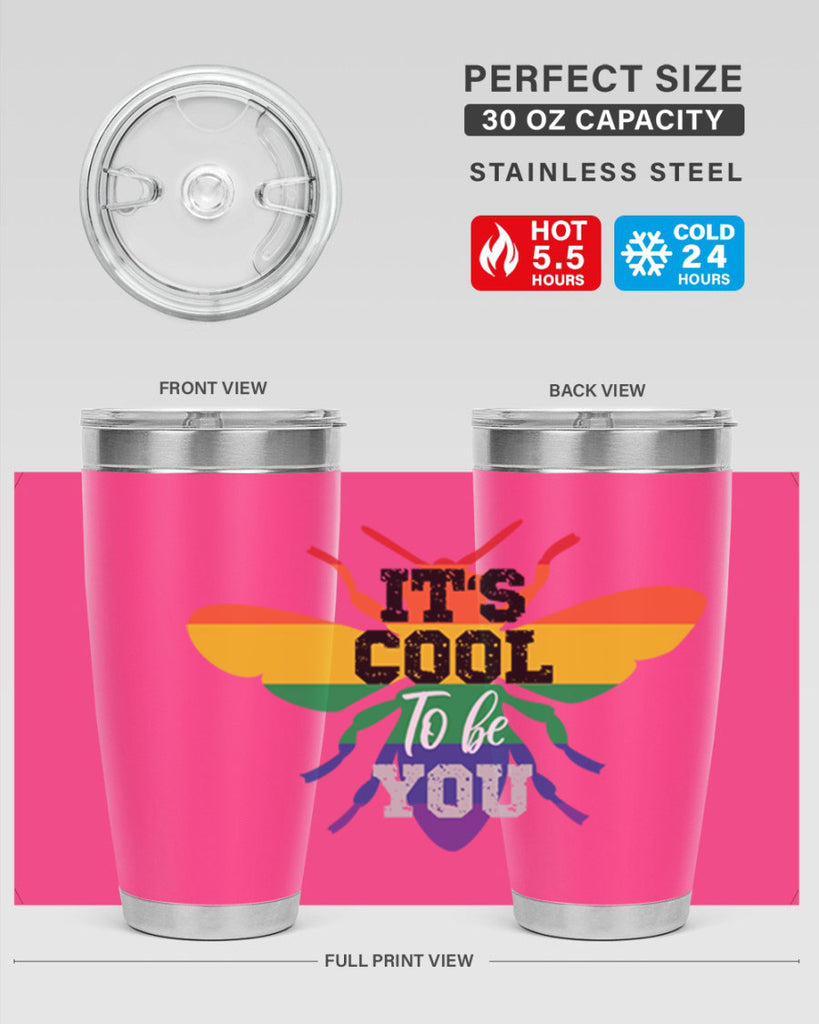 pride bee cool 70#- lgbt- Tumbler