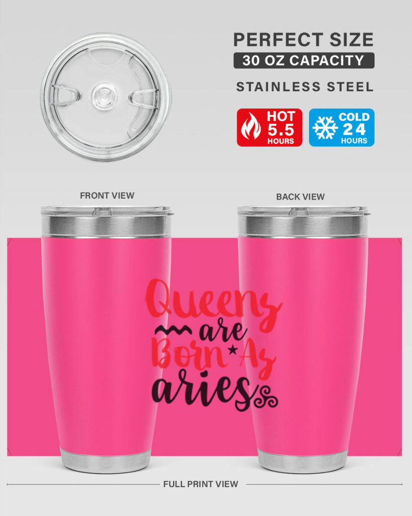 queens Are Born As Aries 384#- zodiac- Tumbler