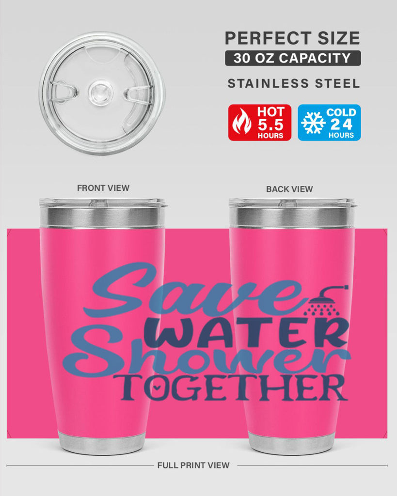 save water shower together 60#- bathroom- Tumbler