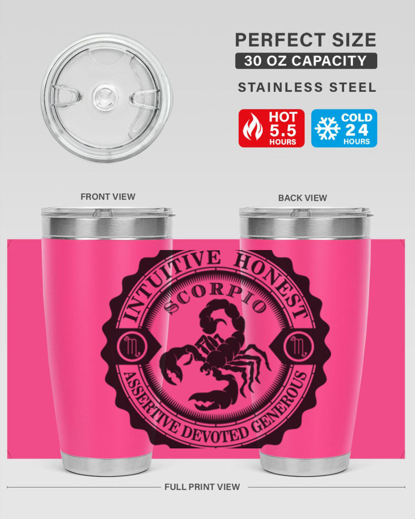 scorpio 31#- zodiac- Tumbler
