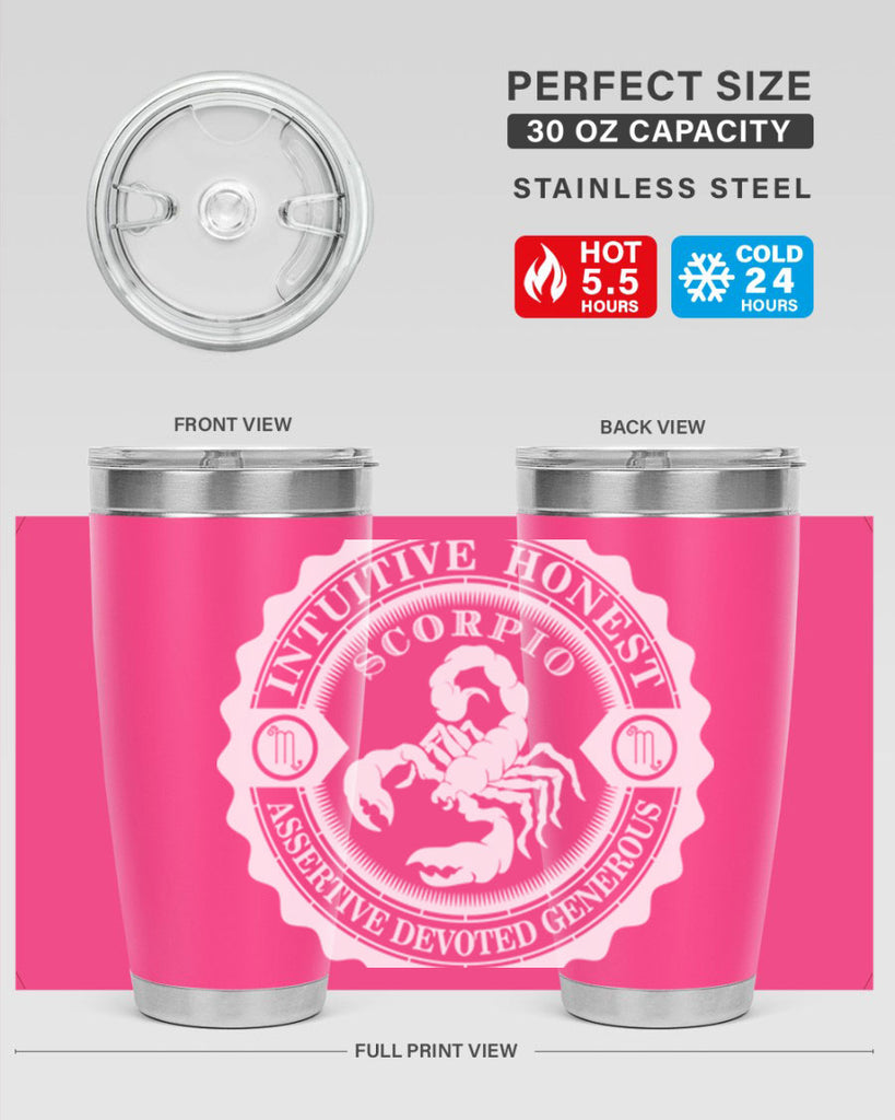 scorpio 32#- zodiac- Tumbler